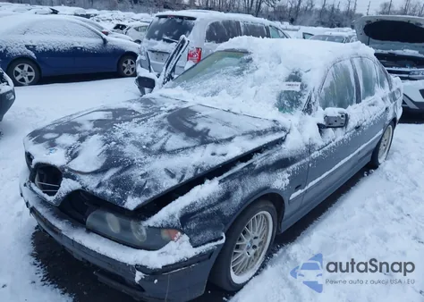 2002 BMW 540Ia from USA, damaged, VIN WBADN63452GN85993
